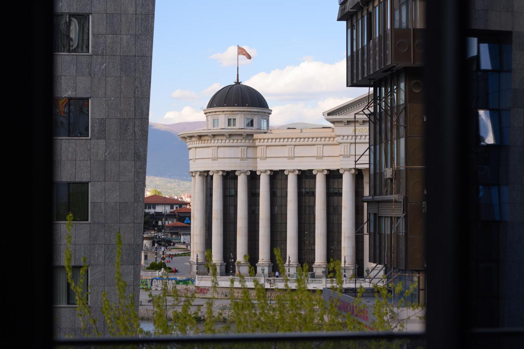 Hotel Macedonia Square Skopje Exterior photo